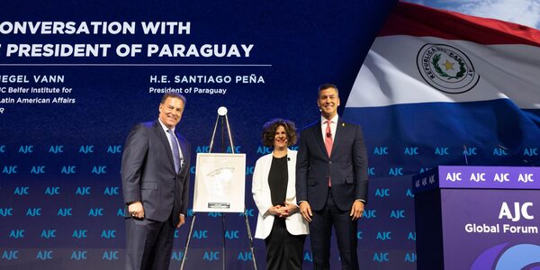 El presidente Peña al recibir el premio Gesher: “Entre Paraguay e Israel hay un lazo indestructible” • PARAGUAY TV
