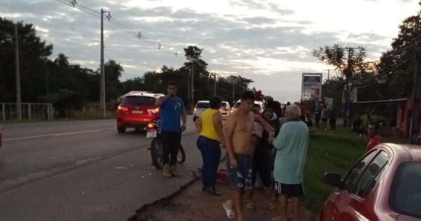 Diario HOY | Adolescente fallece tras violento choque de motos en Guarambaré