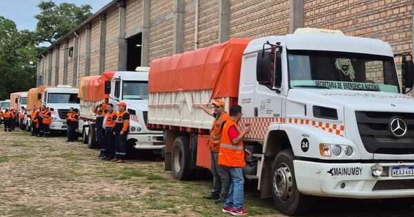 La Nación / Ayuda humanitaria: Gobierno envía 44.000 kilos de alimentos a damnificados de Concepción