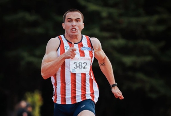 César Almirón conquista oro en 200 metros del Sudamericano