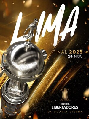Lima fue confirmada como sede de la final de la Libertadores 2025