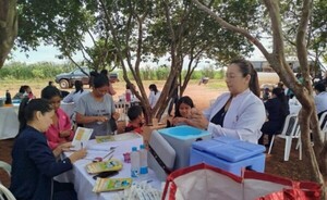 Atención integral a la comunidad indígena Ka'a Poty de Itakyry
