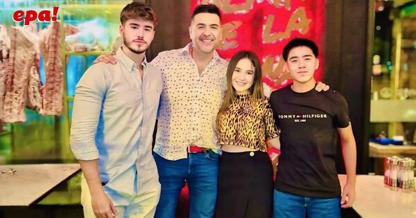 ¡Sopló 52 velitas! Roberto Pérez celebró rodeado de sus hijos