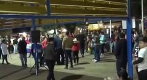 Protestan en Encarnación contra el estacionamiento tarifado - SNT