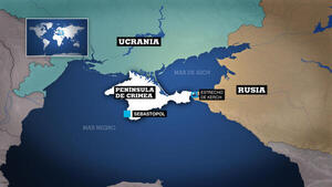 Ucrania renuncia a Crimea a cambio de un alto el fuego inmediato
