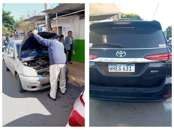 Recuperan dos vehículos robados en operativos en Asunción y San Lorenzo - Policiales - ABC Color