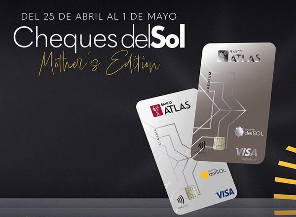 Atlas: “Cheques delSol” por el Día de la Madre - Empresariales - ABC Color