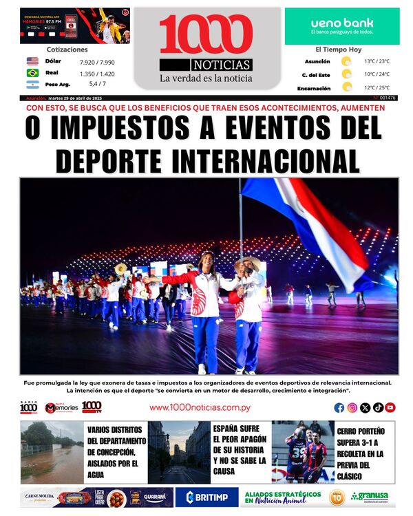 29 Abril 2025 - 1000 Noticias