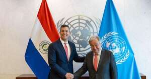 La Nación / Peña se reunió con secretario de la ONU y ratificó su compromiso con la defensa de la paz