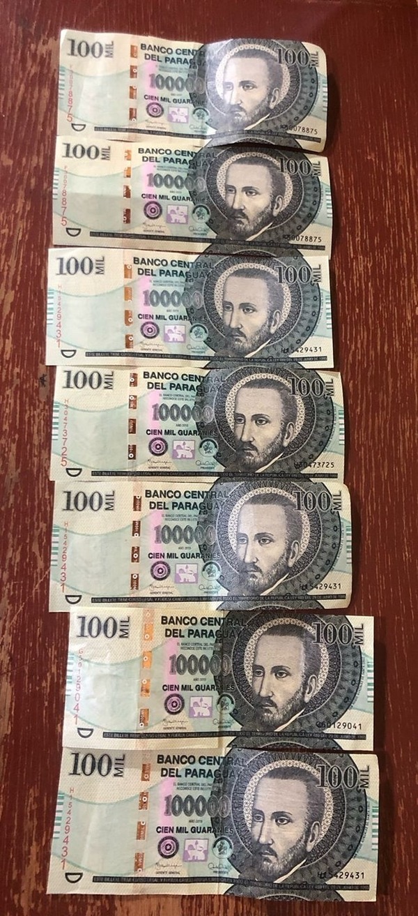 Capiatá: intentaron pagar con billetes falsos y fueron detenidos - 1000 Noticias