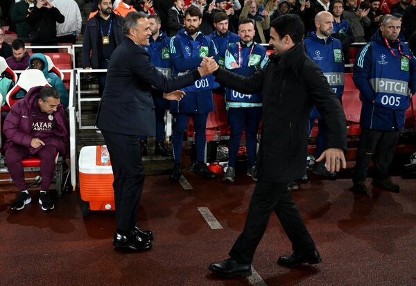 Versus / Luis Enrique-Arteta, admiración mutua y rivales en Champions