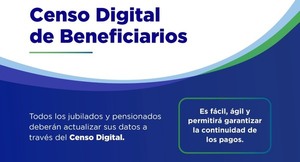 El próximo 3 de mayo vence el plazo para completar el Censo Digital de Jubilados