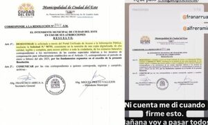 Prieto niega información pública por resolución, pero dice que “no recuerda” haberla firmado – Diario TNPRESS