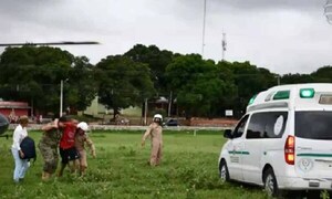 Fuerte Olimpo: Rescatan a afectados por mordeduras de serpientes, apendicitis y presión alta – Prensa 5