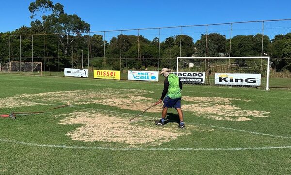 Realizan mejoras en campo de juego de 3 Corrales
