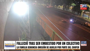 Tragedia en Ñemby: Joven falleció tras ser embestido por un colectivo