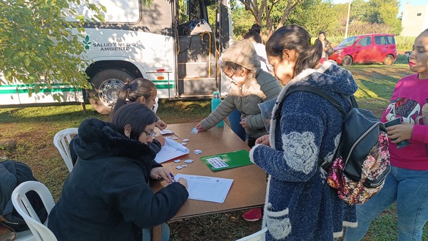 Exitosa jornada de atención integral se llevó a cabo en el barrio Santa Cruz de Encarnación