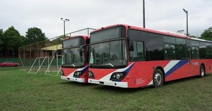 Buses eléctricos se alistan para pruebas técnicas