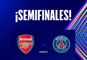 Arsenal y PSG abren las semifinales de la UEFA Champions League 2024/25 - 1000 Noticias