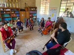 Habilitan Orquesta Musical Comunitaria en María Antonia - Nacionales - ABC Color