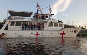 Buque Hospital proveerá servicio médico gratuito, medicamentos y anteojos en Bahía Negra - .::Agencia IP::.