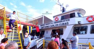 Diario HOY | Este viernes, el buque hospital llevará asistencia a Bahía Negra