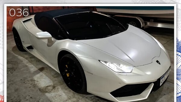 Lamborghini de Marset ya tiene nuevo dueño: se vendió por G. 1.500 millones