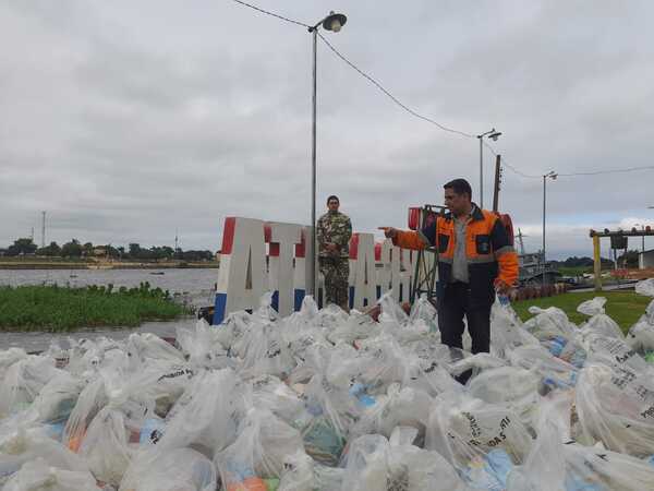 SEN distribuyó más de 370.000 kilos de alimentos a damnificados en el Chaco y Concepción - .::Agencia IP::.