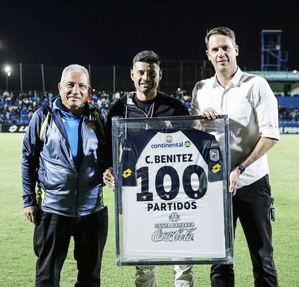 César Benítez, 100 partidos con la cruz amarilla - Sportivo Trinidense - ABC Color