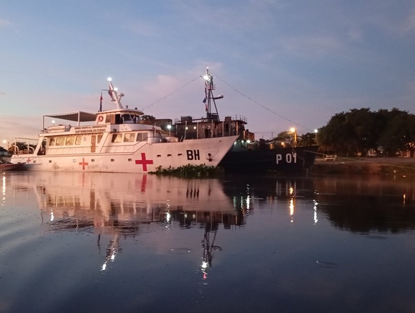 El buque hospital de la Armada despliega operativo sanitario en el Alto Paraguay - ADN Digital