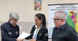 La Nación / Asumió la doctora Andrea Giménez como nueva directora del Hospital Distrital de Pdte. Franco