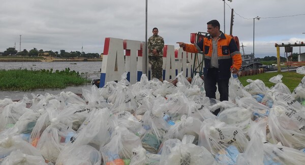 SEN distribuyó más de 370.000 kilos de alimentos a damnificados en el Chaco y Concepción  