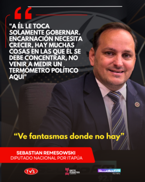 Remesowski niega persecución política y urge a intendente de Encarnación a enfocarse en gobernar - TVS