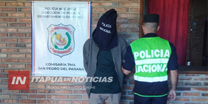DETIENEN A SUJETO CON ORDEN DE CAPTURA POR HOMICIDIO EN SAN PEDRO DEL PNÁ.