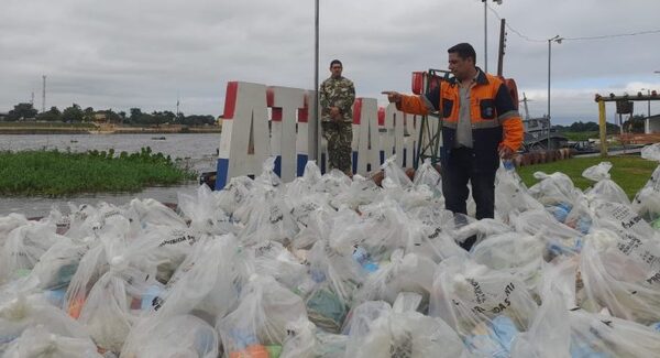 SEN distribuyó más de 370.000 kilos de alimentos a damnificados en el Chaco y Concepción