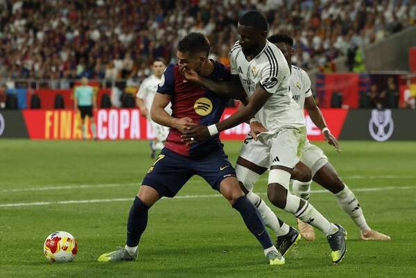 Liga Española: Sancionan con 6 juegos a Rüdiger y 2 a Vázquez - Fútbol Internacional - ABC Color