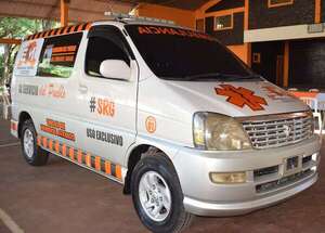 San Roque González: primera ambulancia municipal al servicio de la comunidad - Nacionales - ABC Color