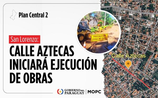 Plan Central 2 asfaltará 33,18 km de calles en San Lorenzo, según el MOPC » San Lorenzo PY