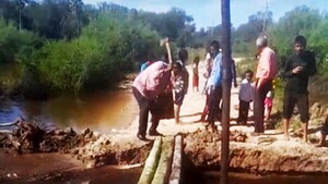 Intensas lluvias y desbordes de cauces azotan a localidades del Norte del país