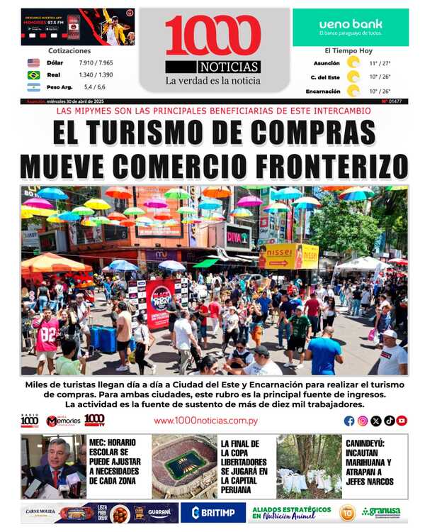 30 Abril 2025 - 1000 Noticias