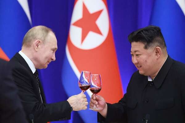 Rusia destaca que su cooperación con Corea del Norte se fortalece año tras año - Mundo - ABC Color