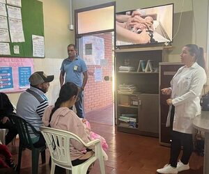 USF Mbaracayú realizó charla educativa en el servicio