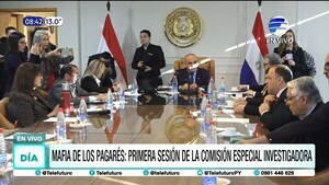 Mafia de pagarés: Primera sesión de la Comisión Especial Investigadora