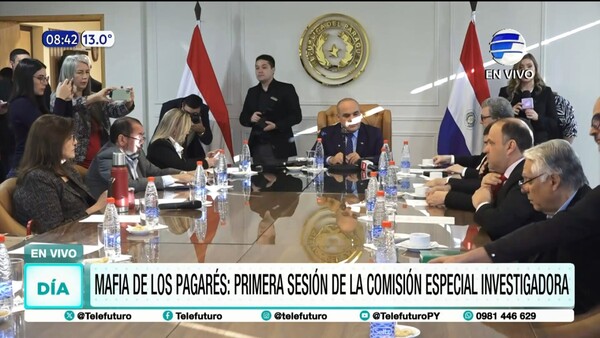 Mafia de pagarés: Primera sesión de la Comisión Especial Investigadora