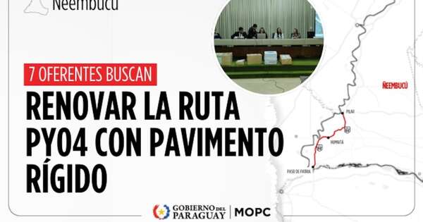 Diario HOY | Siete empresas presentan sus ofertas para construir otra ruta de hormigón