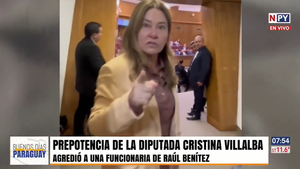Sindicato de diputados repudia actitud de legisladora colorada que empujó y agredió verbalmente a funcionaria