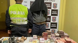 Alertados por sensor de seguridad detienen a un ladrón en Minga Guazú