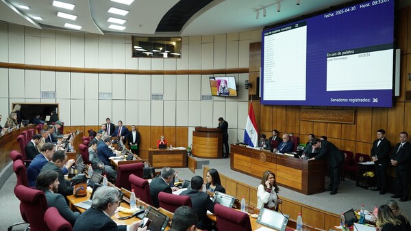 Cartismo posterga estudio sobre control en Itaipú y abandona sesión del Senado