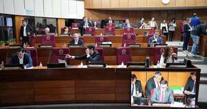 La Nación / Senado: fuerte cruce verbal entre opositores motiva levantar la sesión por falta de quórum