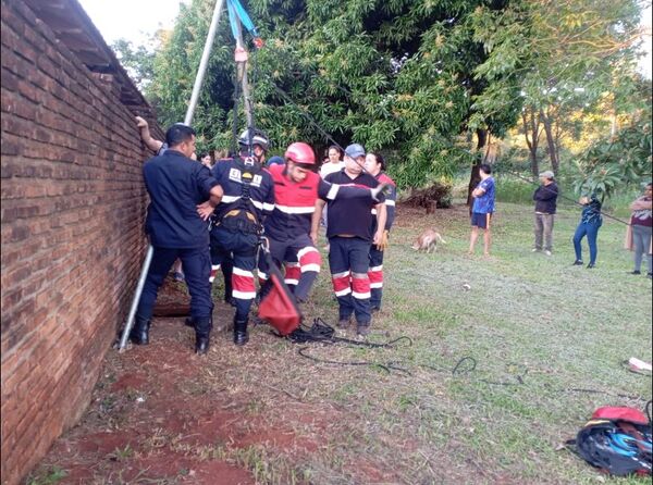 Rescatan a niña que cayó a un pozo en Cambyretá - 1000 Noticias